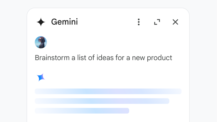 GEMINI · DOCS: Anna uutele ideedele esimene suund.